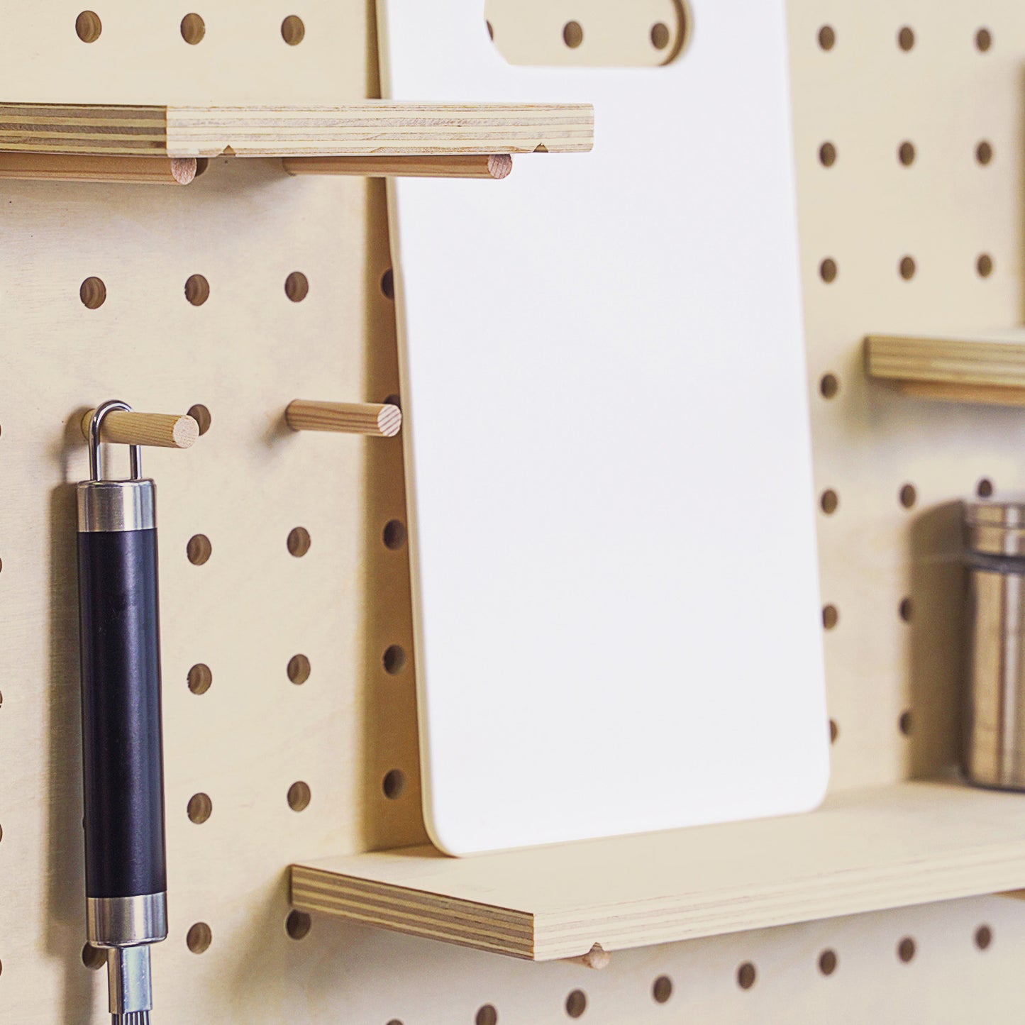Tableau organiseur mural Rectangle en bois