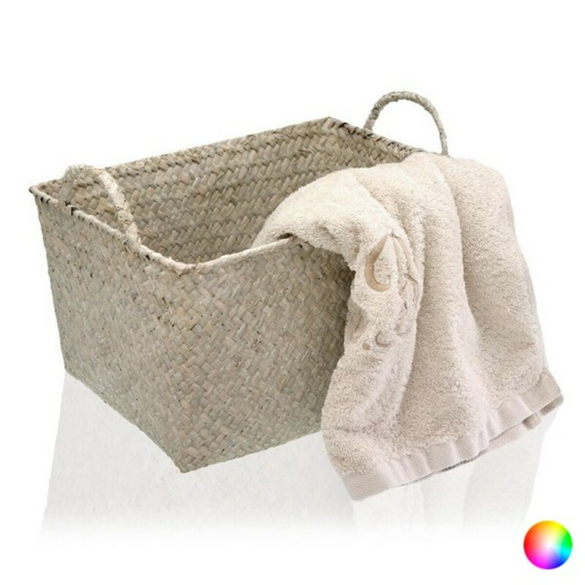 Panier multiusage en algues marines (23 x 18 x 33 cm)