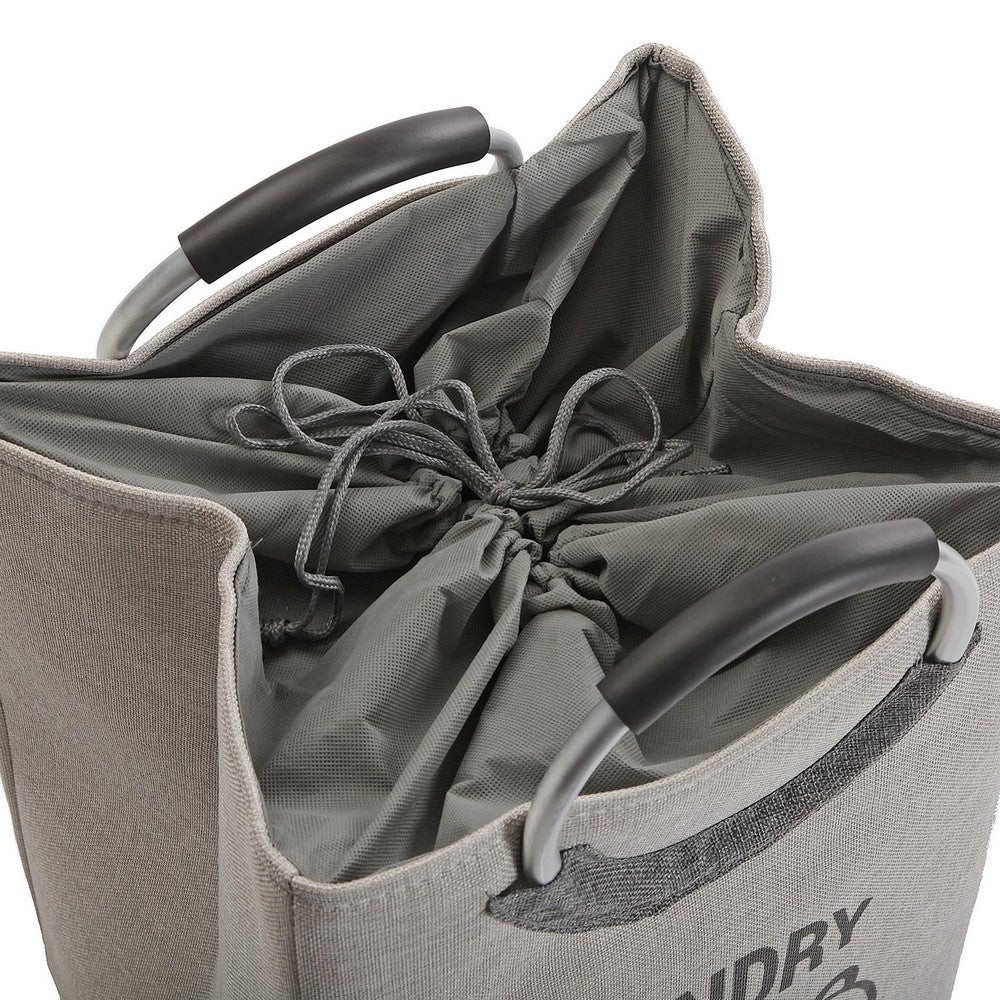 Panier à linge Versa Minimaliste Polyester (30 x 55 x 36 cm)
