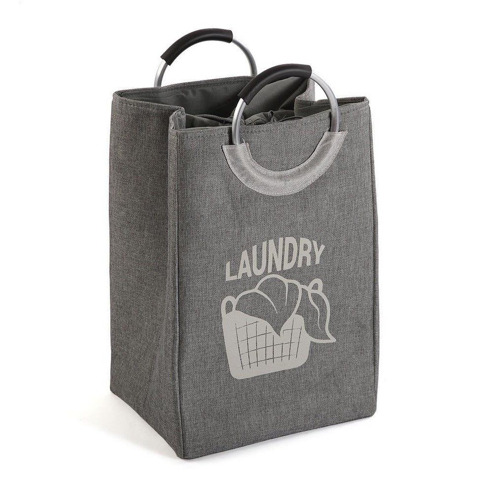 Panier à linge Versa Minimaliste Polyester (30 x 55 x 36 cm)
