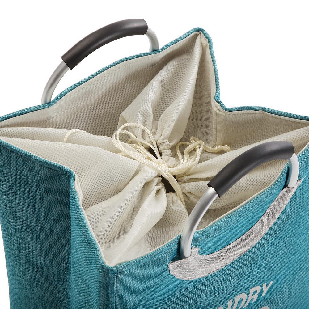 Panier à linge Versa Minimaliste Polyester (30 x 55 x 36 cm)
