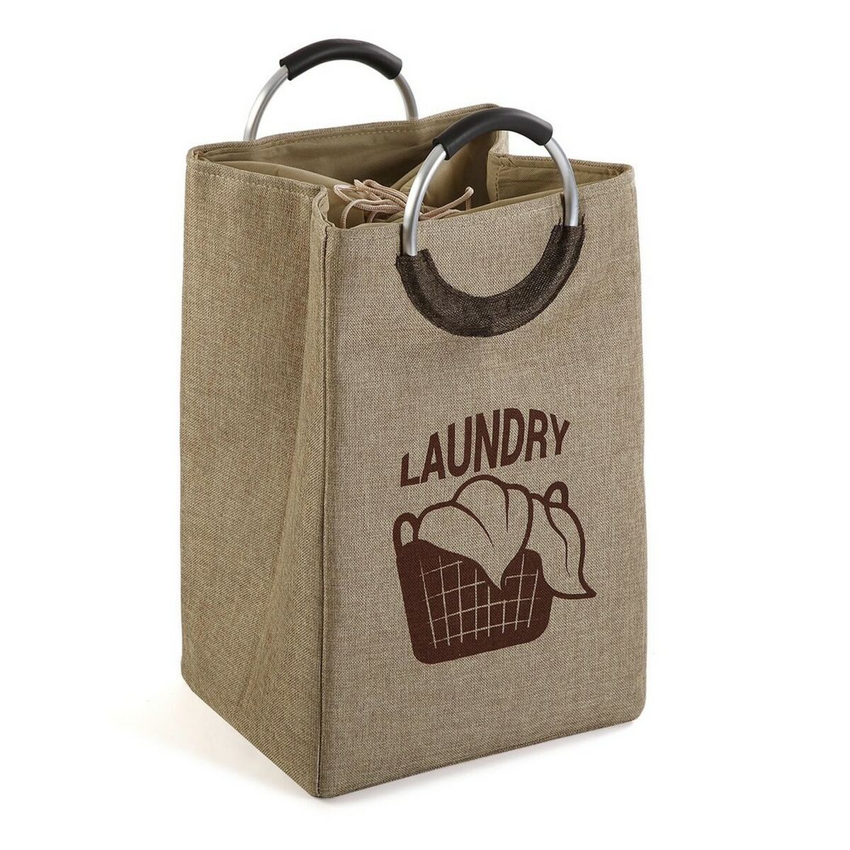 Panier à linge Versa Minimaliste Polyester (30 x 55 x 36 cm)