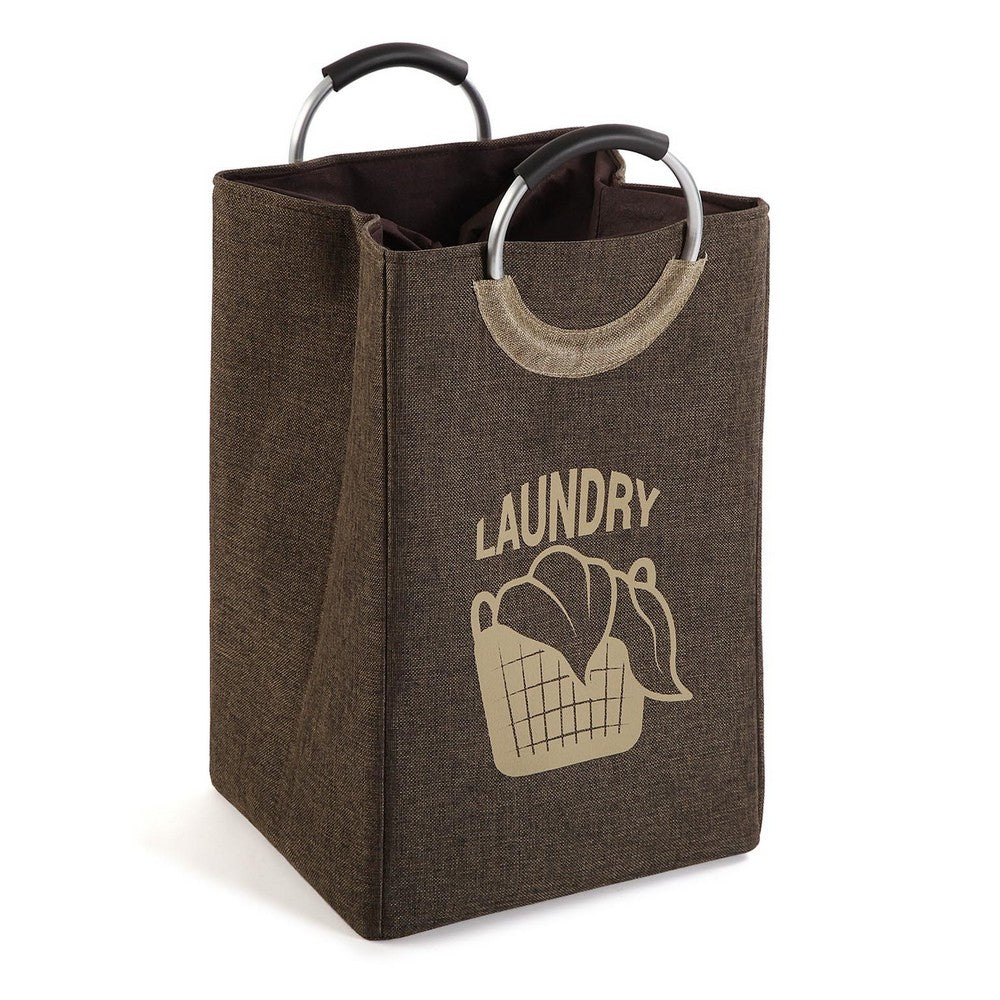 Panier à linge Versa Minimaliste Polyester (30 x 55 x 36 cm)