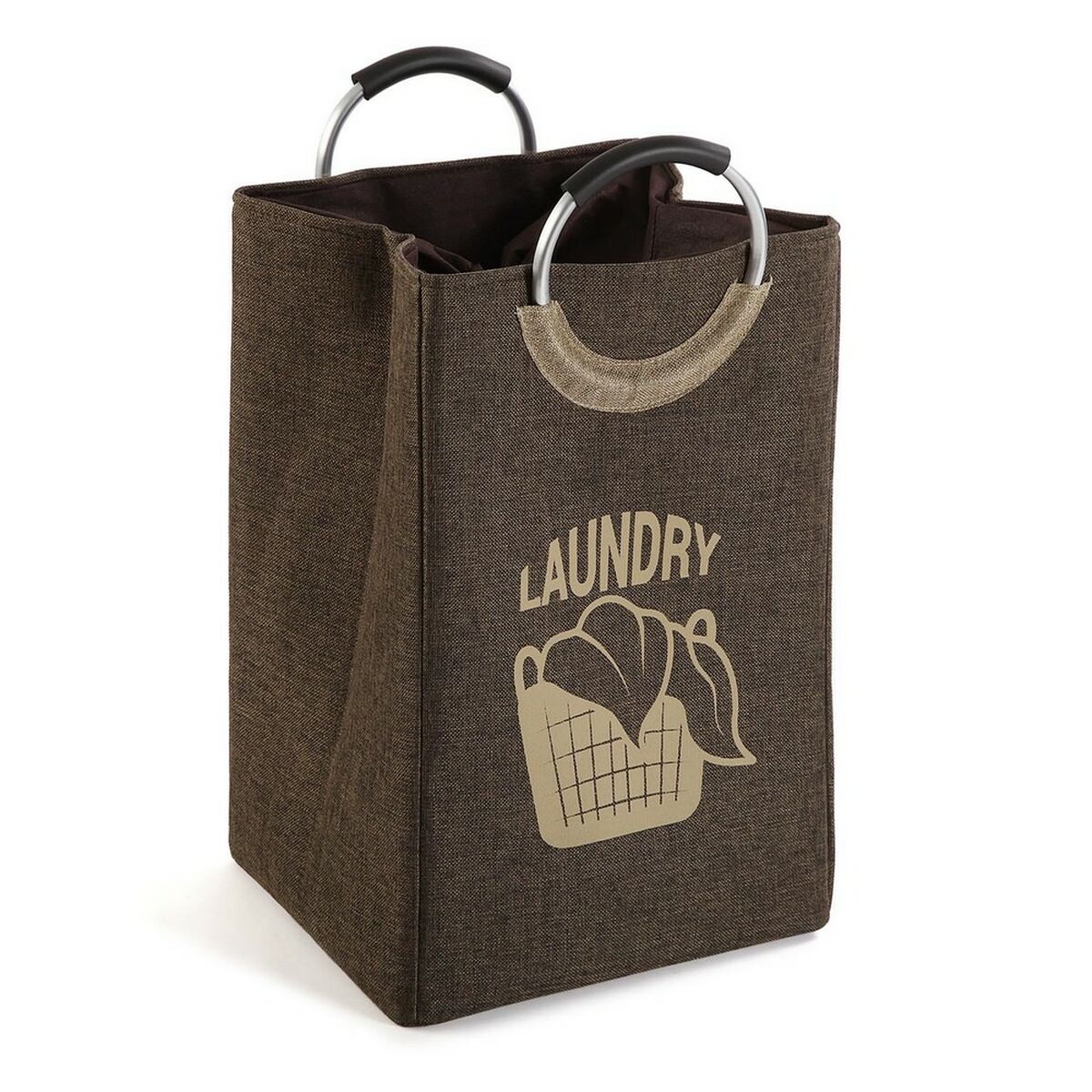 Panier à linge Versa Minimaliste Polyester (30 x 55 x 36 cm)
