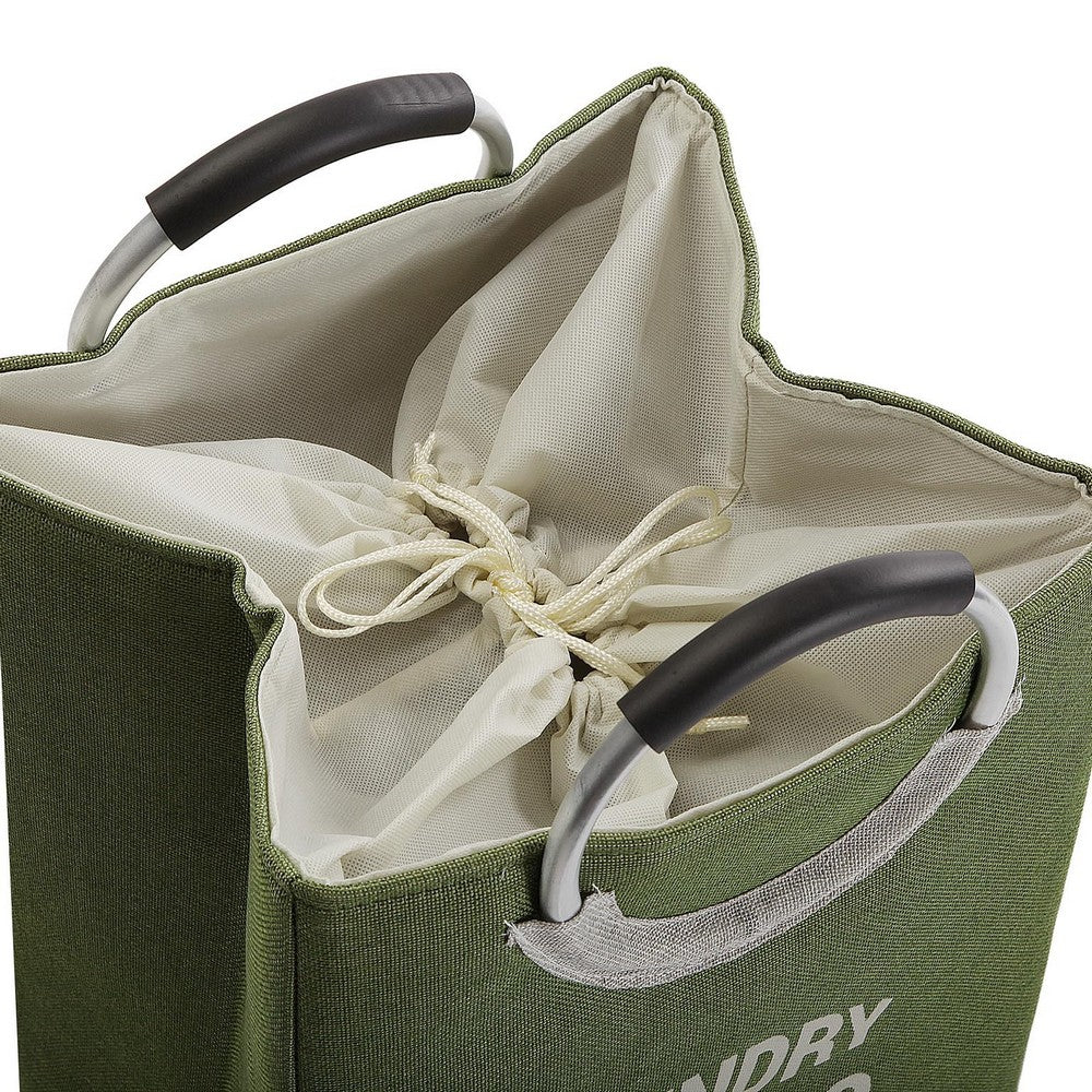 Panier à linge Versa Minimaliste Polyester (30 x 55 x 36 cm)