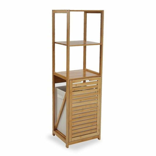 Étagère de salle de bain Versa Textile Bambou MDF (33 x 130 x 37,5 cm)