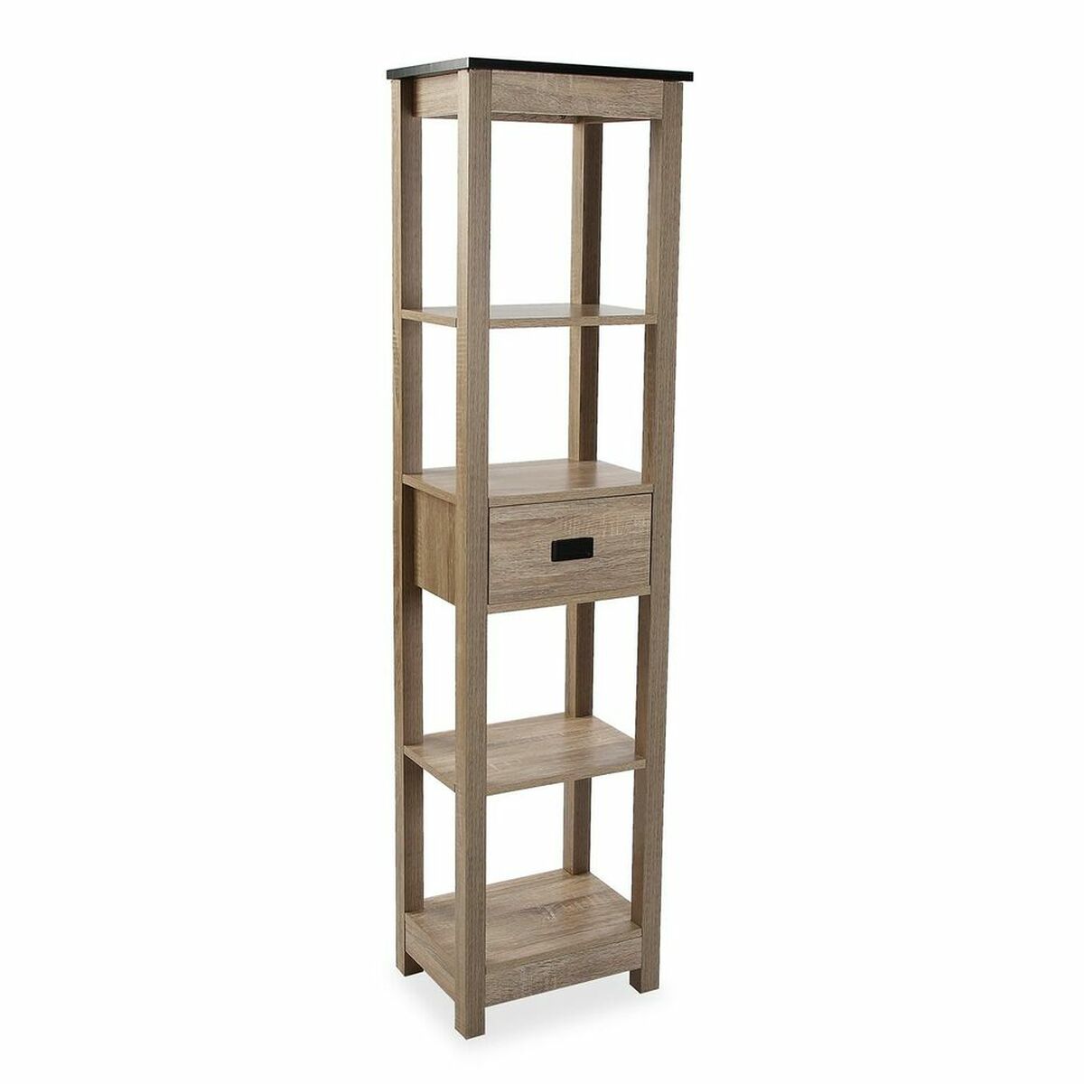 Étagère de salle de bain Versa Marron Plastique MDF (30 x 160 x 40 cm)