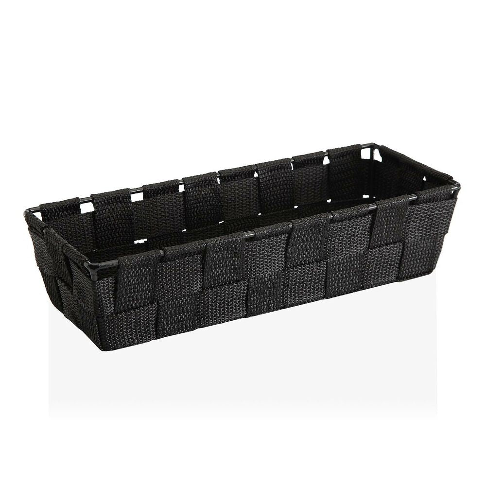 Panier Versa Textile (19 x 9 x 19 cm) Noir