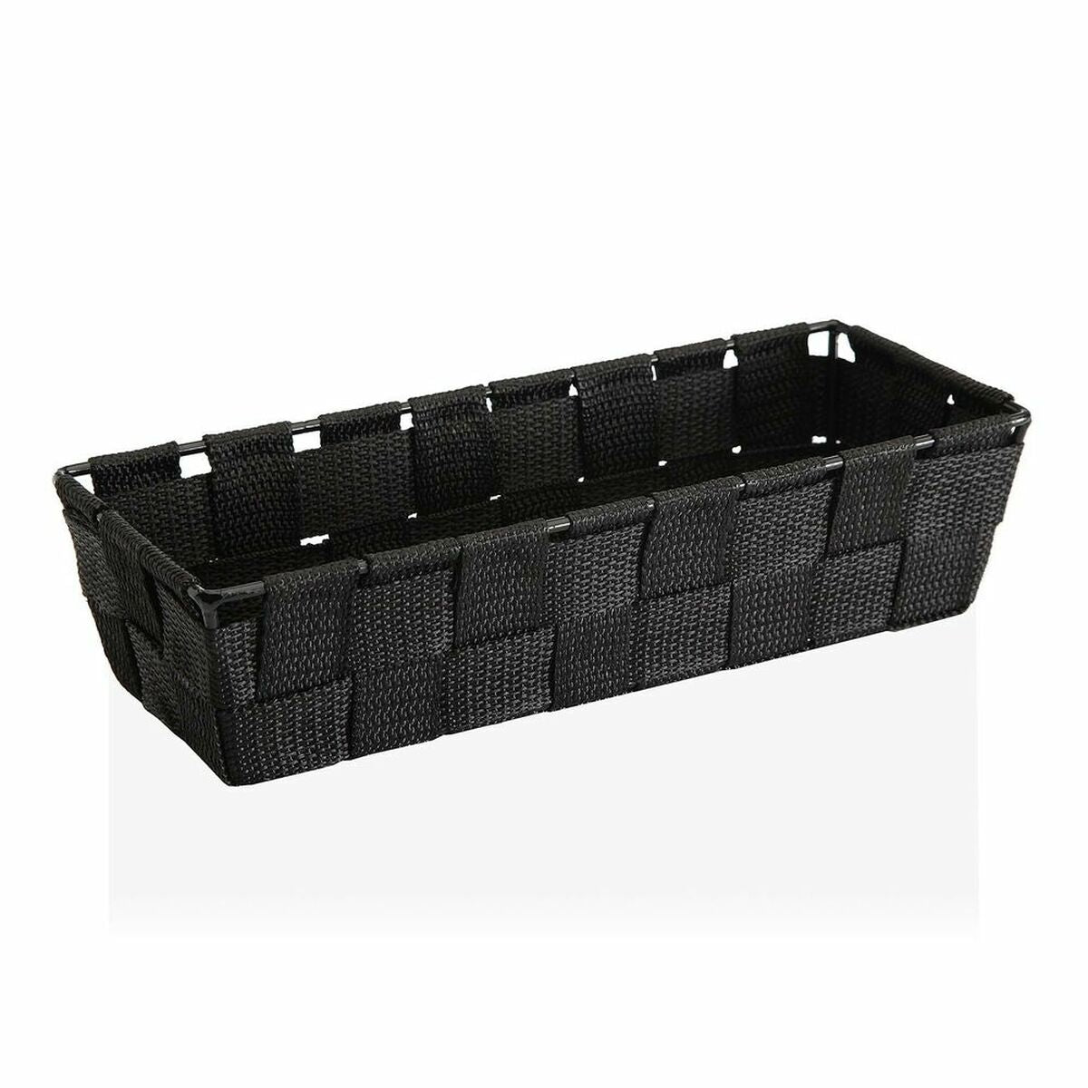 Panier Versa Textile (19 x 9 x 19 cm) Noir