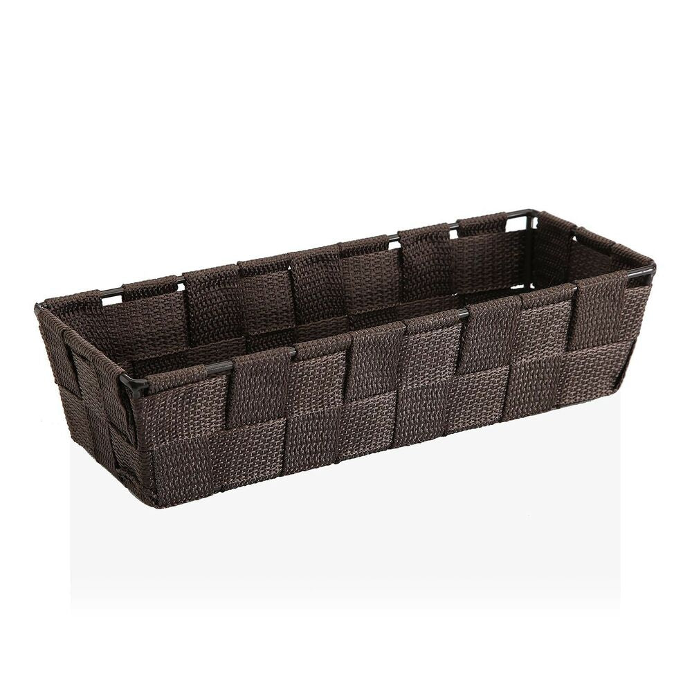 Panier Versa Textile (19 x 9 x 19 cm) Marron