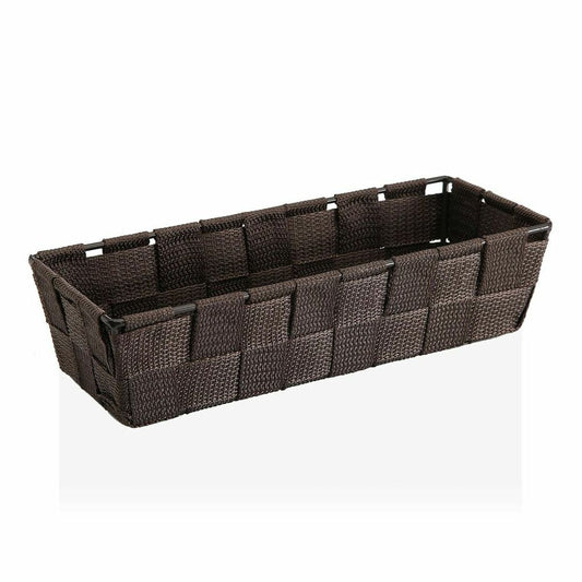 Panier Versa Textile (19 x 9 x 19 cm) Marron