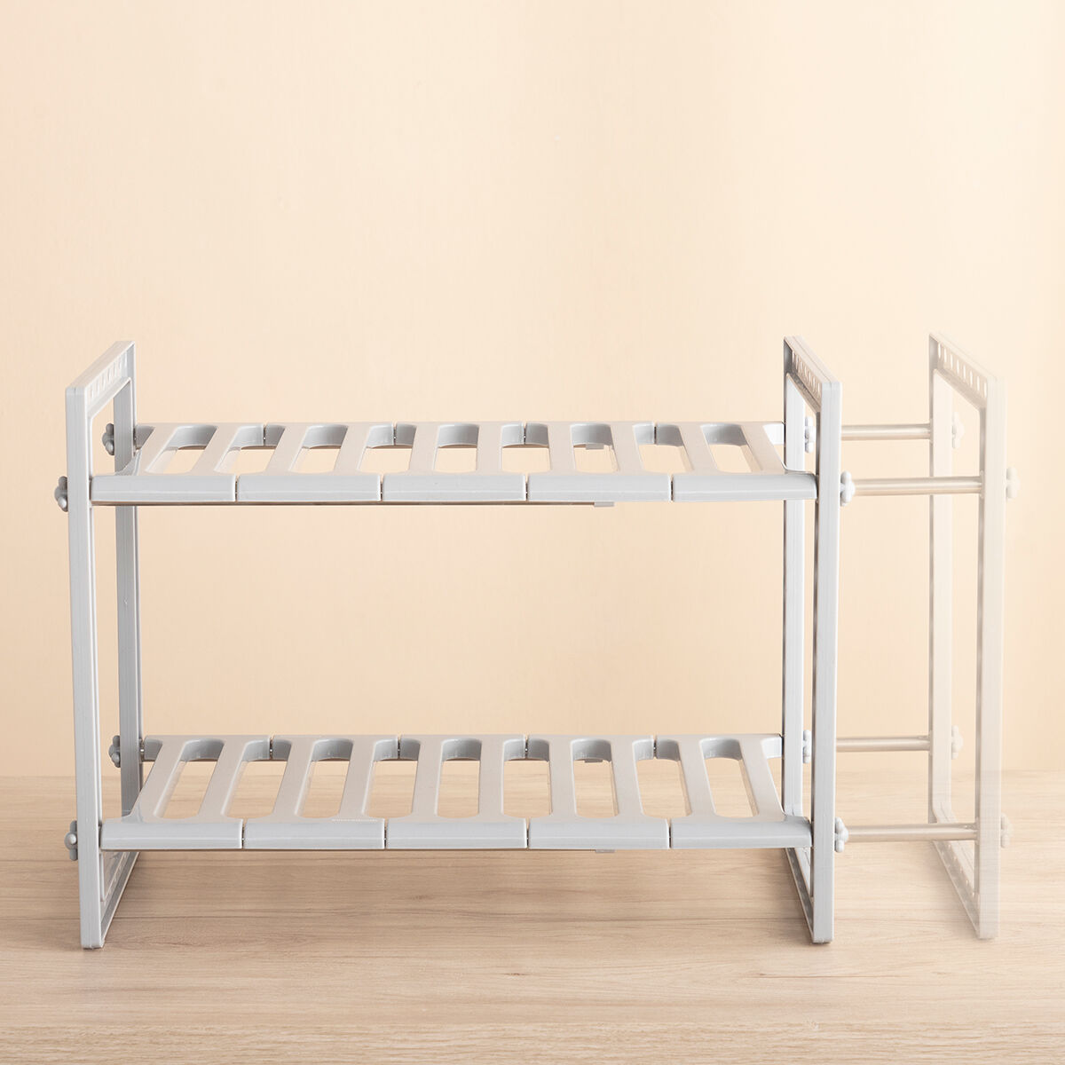 Étagère extensible sous évier, 2 niveaux