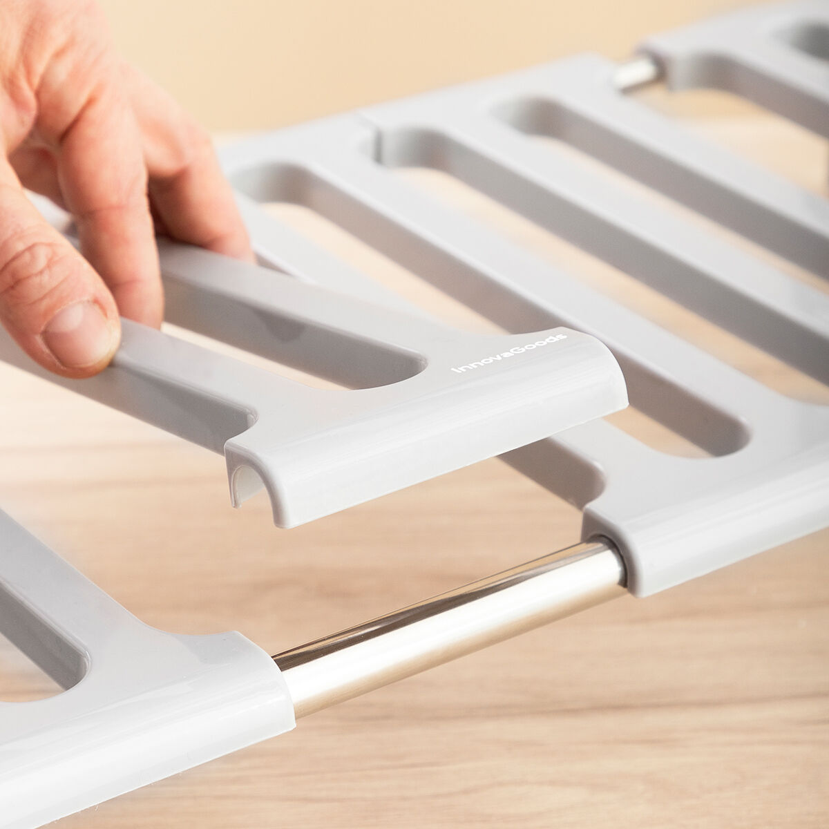 Étagère extensible sous évier, 2 niveaux