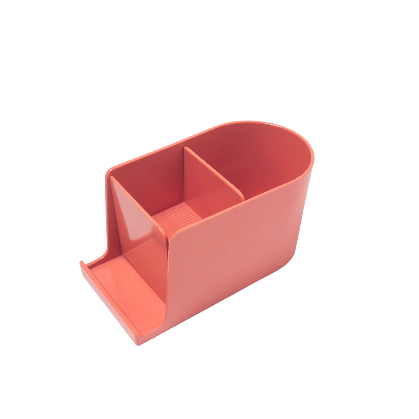 Organiseur de bureau en rouge