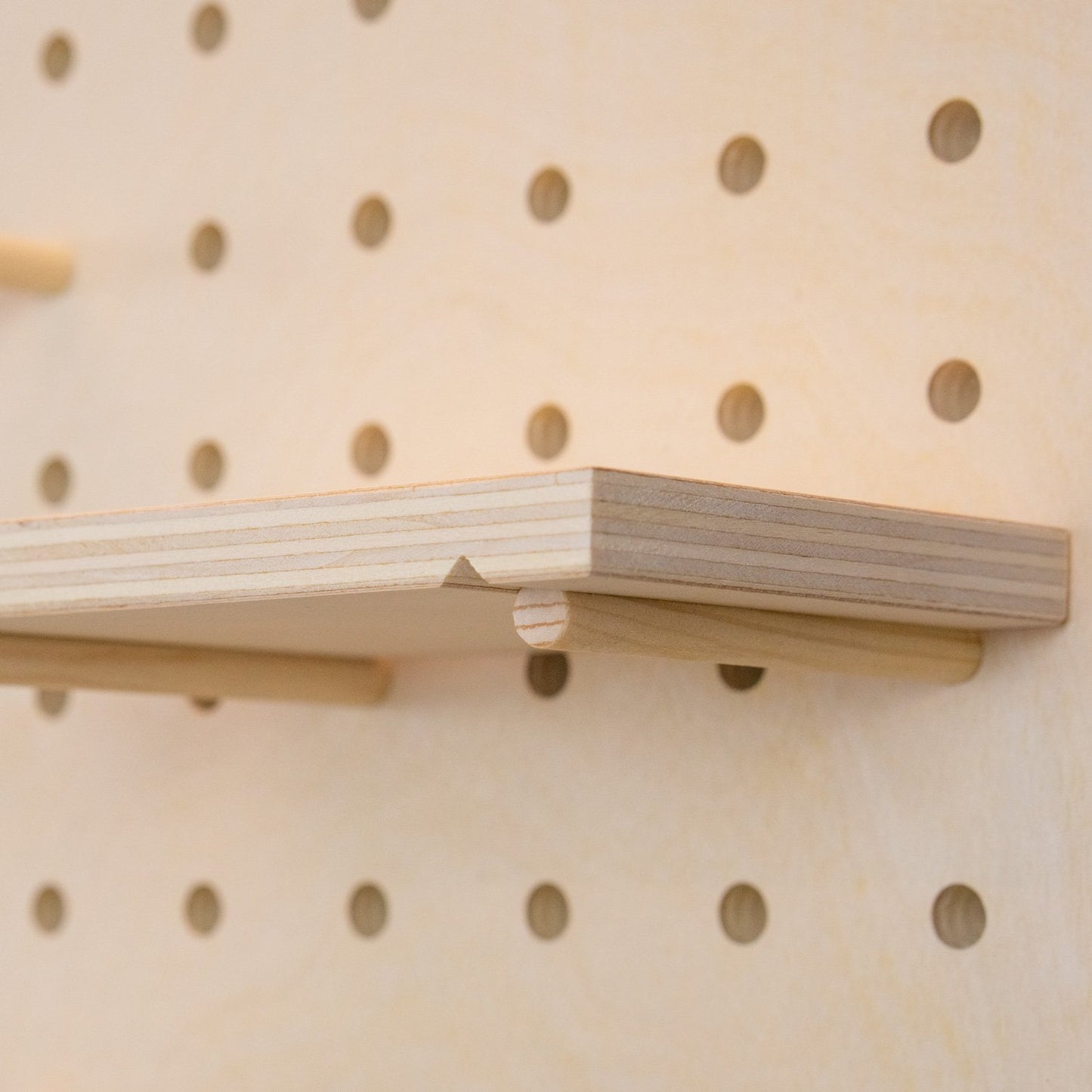  Organisateur Mural Pegboard Forme Ronde