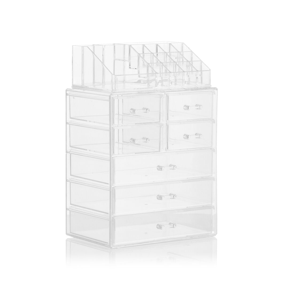 Organiseur de maquillage rotatif pour salle de bain