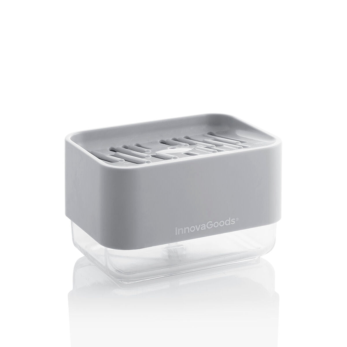  Distributeur de Savon 2-en-1 pour Évier de Cuisine Pushoap InnovaGoods