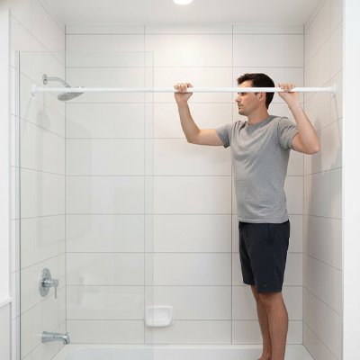 Barre de rideau de douche