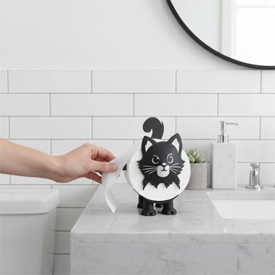 Porte papier toilette